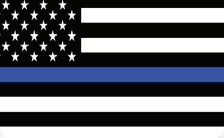 Thin Blue Line print