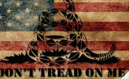 Don't Tread Vintage print