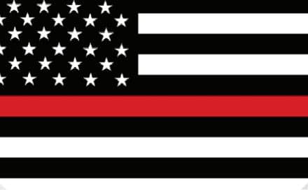 Thin Red Line print