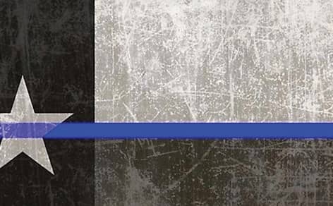 Blue Line Subdued print