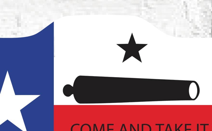 Texas Come & Take It print