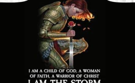 I Am The Storm print
