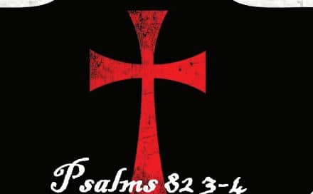 Crusader Cross print