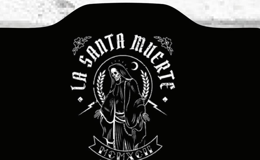 Santa Muerte print