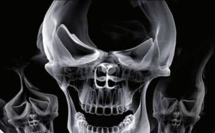 Ghost Skull print
