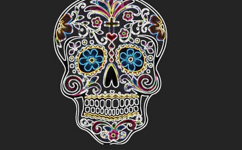 Sugar Skull print