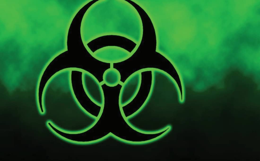Biohazard Green print