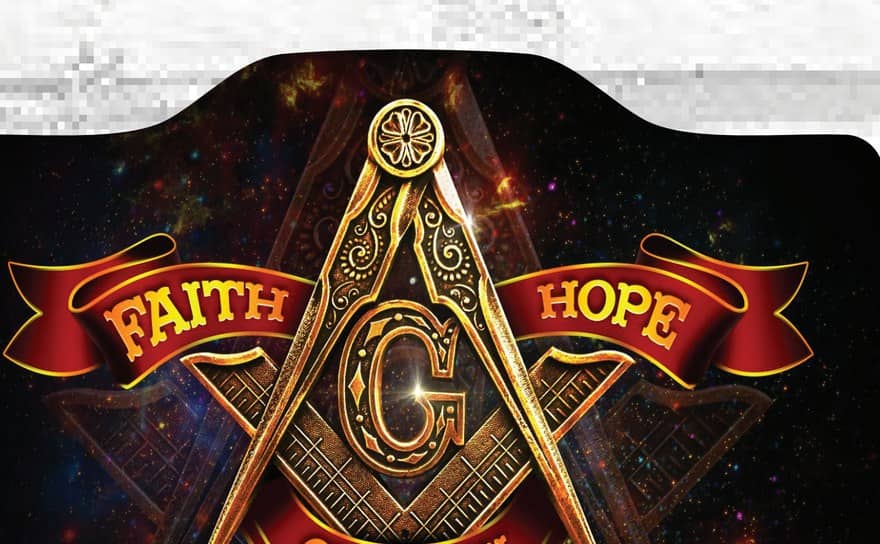 Masonic Faith Hope print