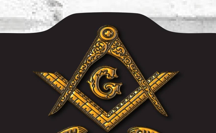 Masonic Gold print